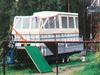 1985 Chinook 28 Pontoon Boat